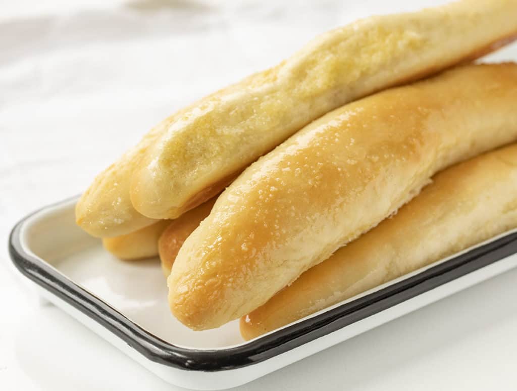 SOFT Garlic Butter Breadsticks I Am Homesteader