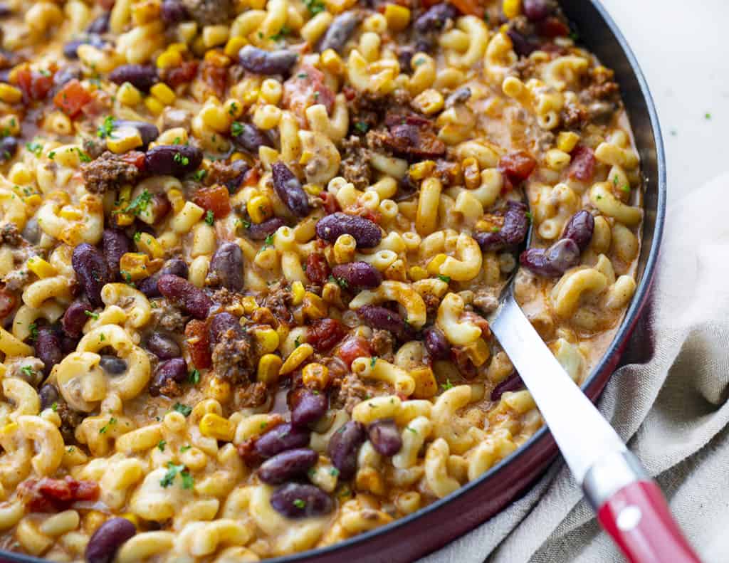 Chili Mac and Cheese - I Am Homesteader