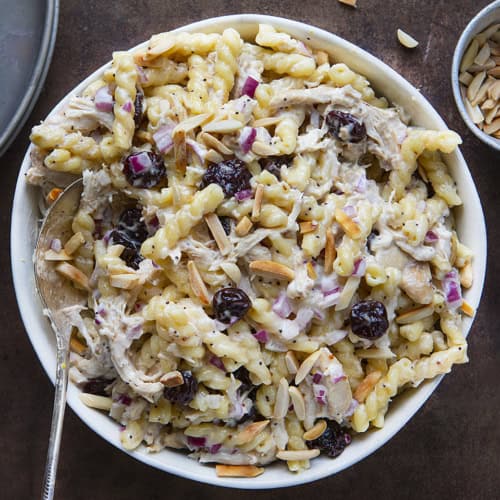 Cherry Chicken Pasta Salad I Am Homesteader