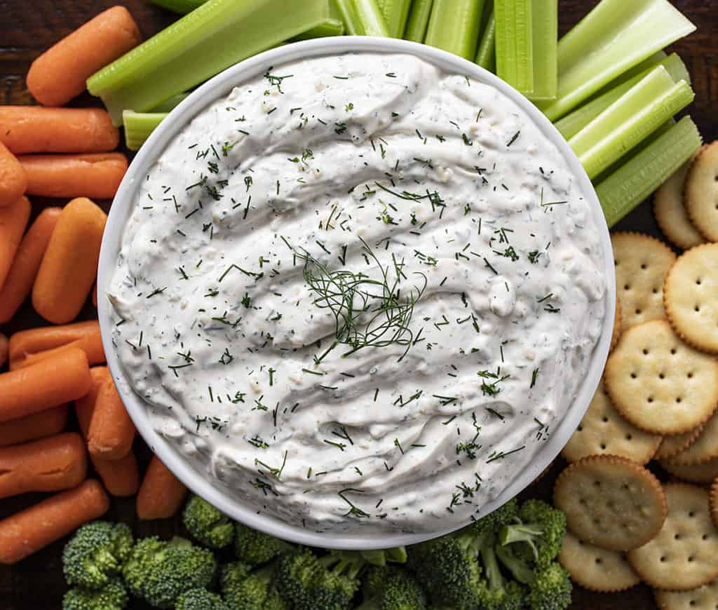 Easy Dill Dip I Am Homesteader