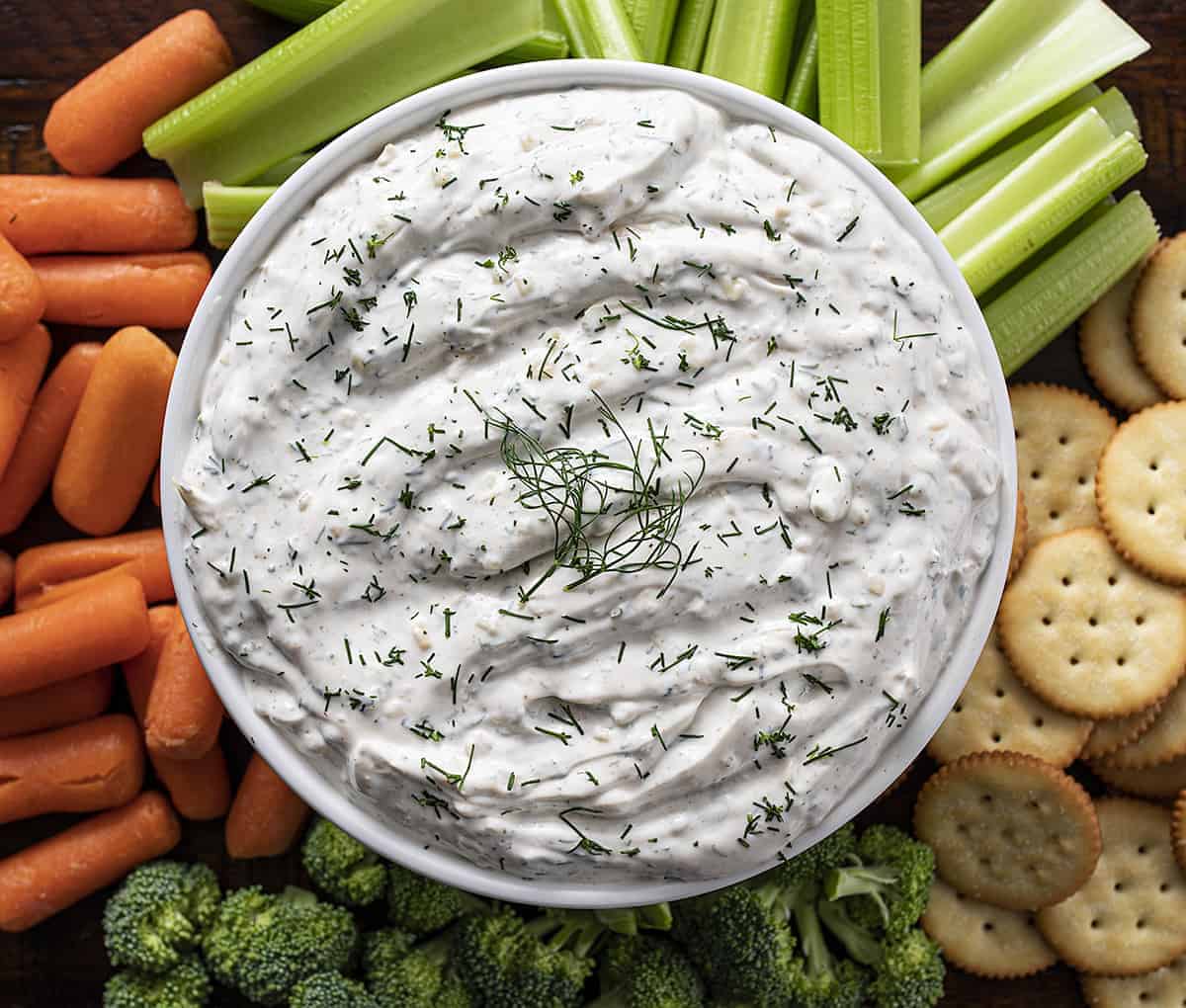 Easy Dill Dip I Am Homesteader