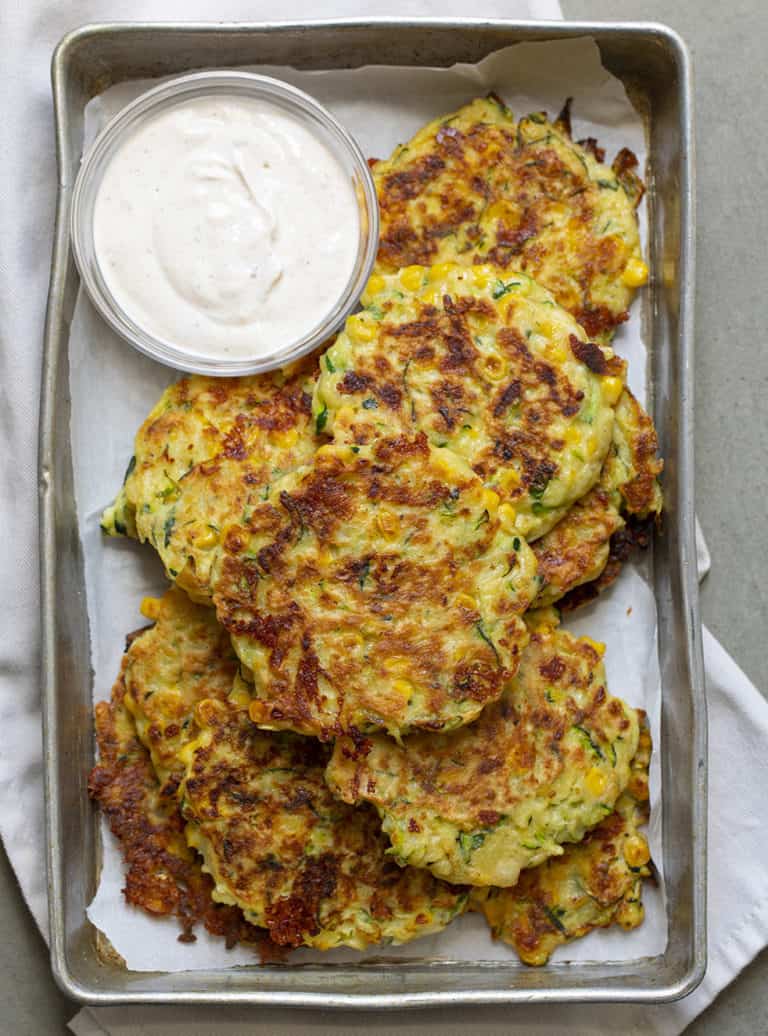 Zucchini Fritters I Am Homesteader