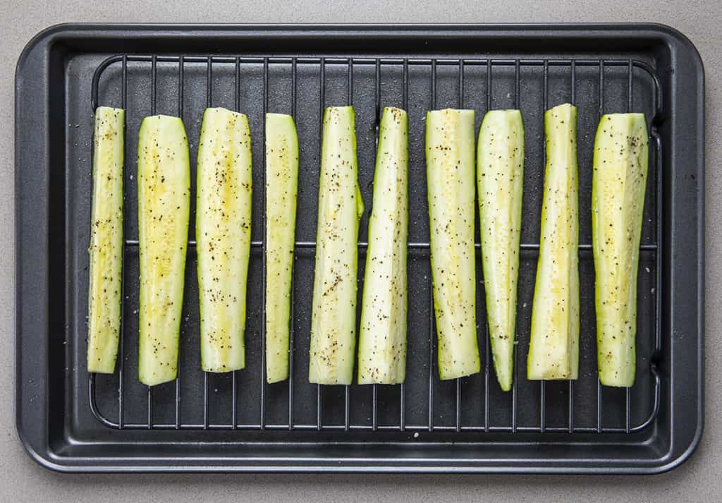 Roasted Zucchini Spears I Am Homesteader
