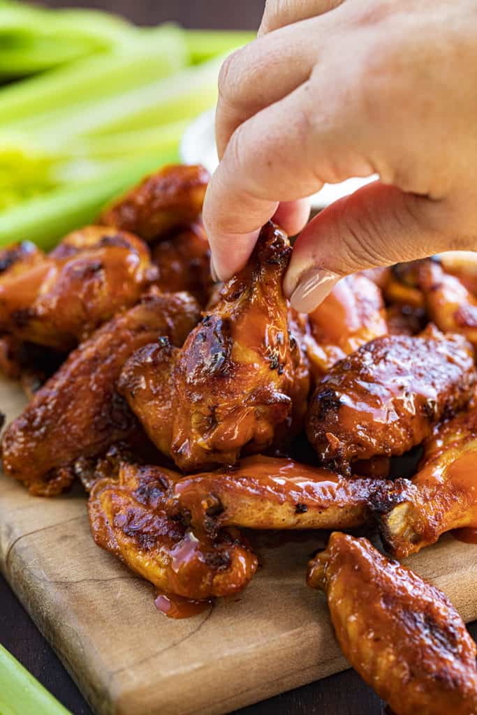 Baked Buffalo Chicken Wings - I Am Homesteader