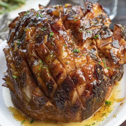 Apricot Honey Glazed Ham - I Am Homesteader