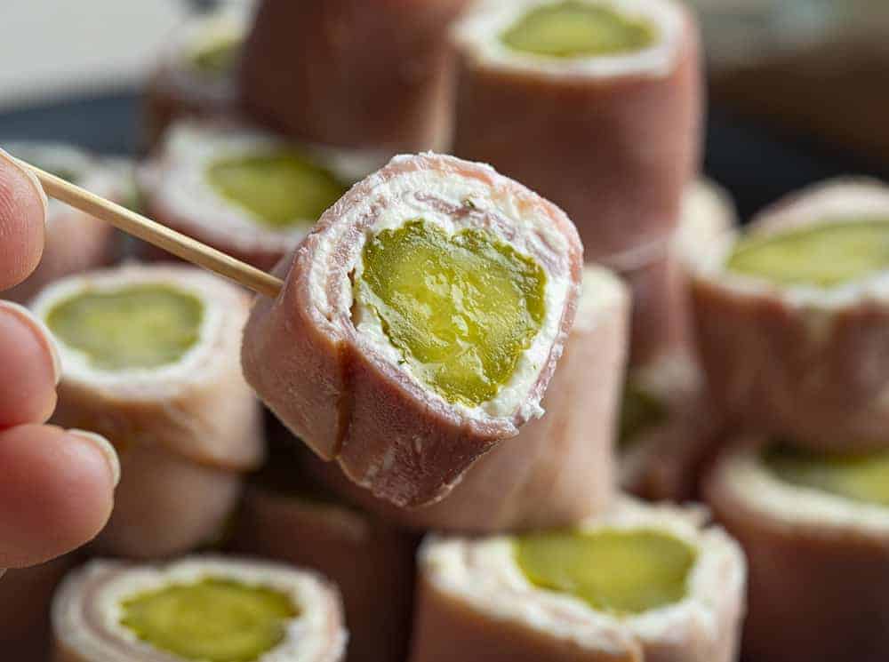 Ham Roll Ups - Minnesota Sushi on Toothpick