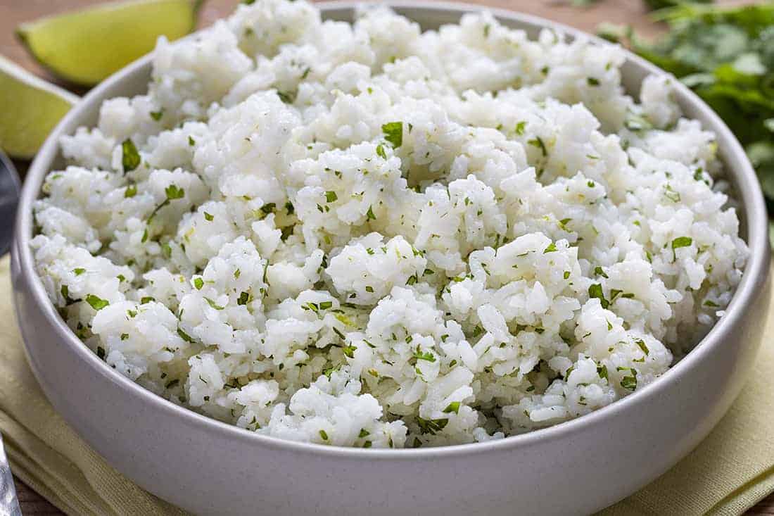 Bowl of Cilantro Rice