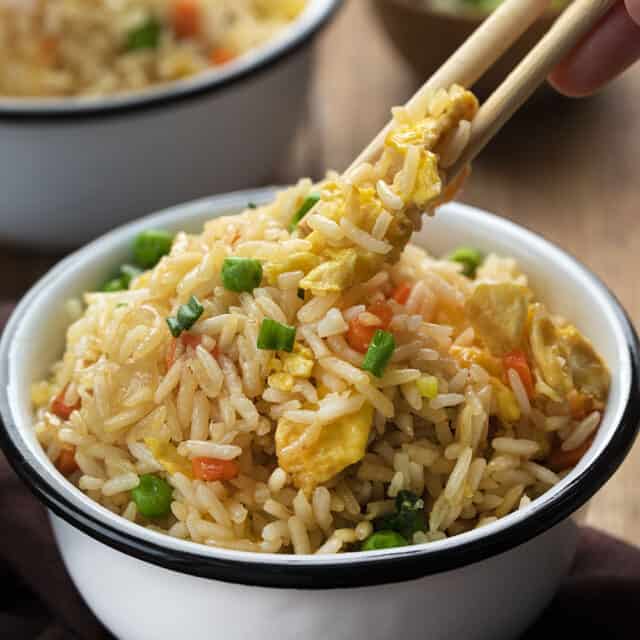 Easy Fried Rice - I Am Homesteader