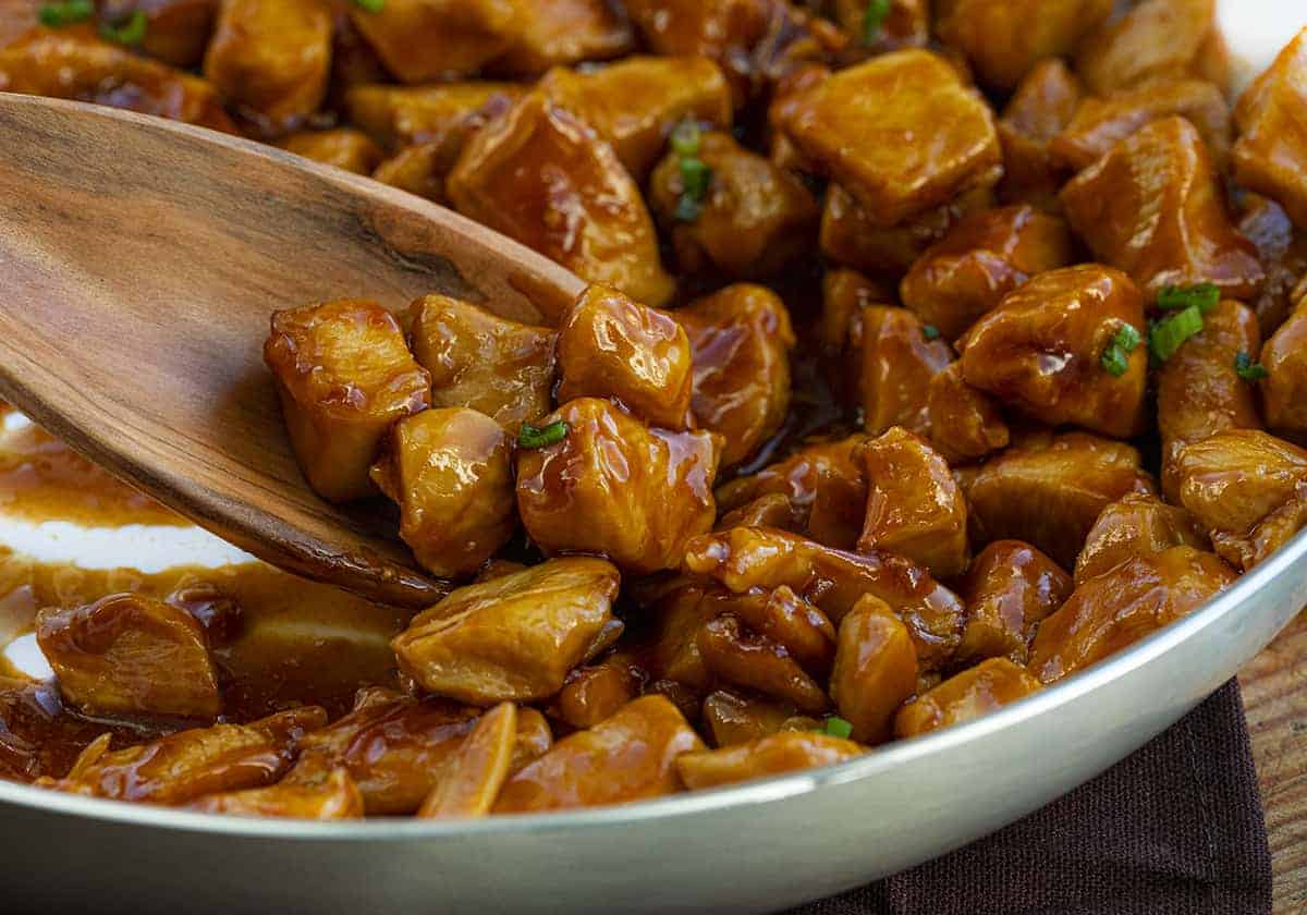 Easy Bourbon Chicken - I Am Homesteader