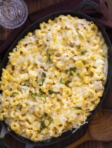 Chicken Alfredo Pasta Casserole - I Am Homesteader