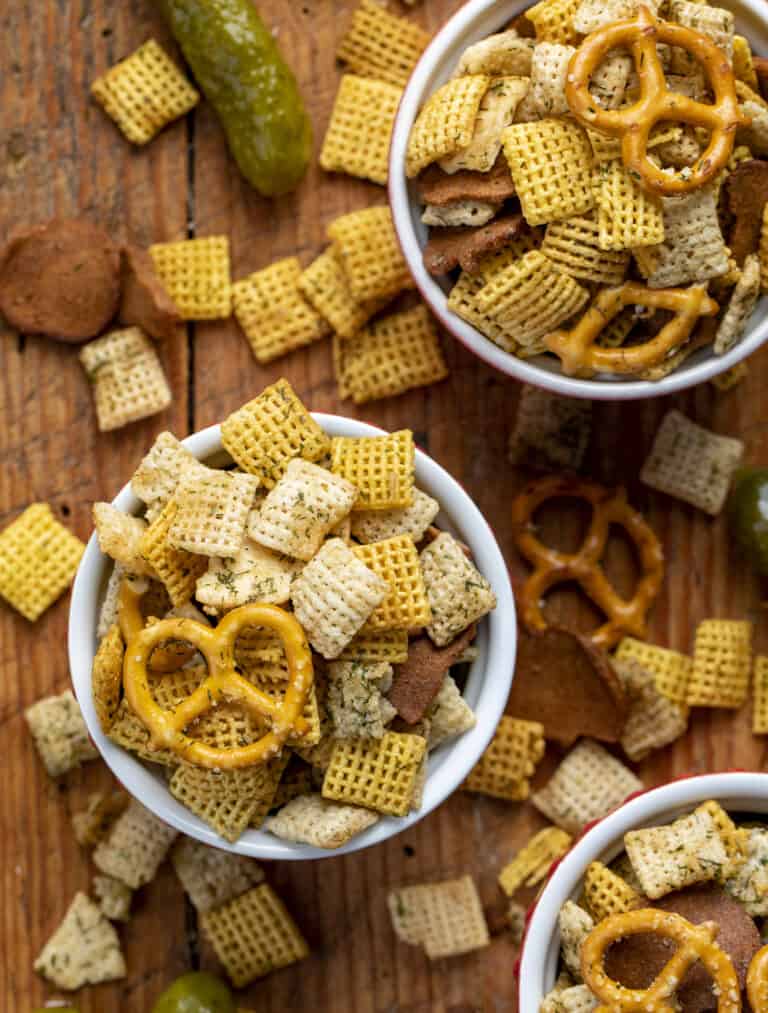 Dill Pickle Chex Mix I Am Homesteader