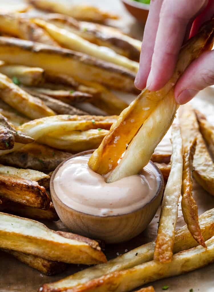 Air Fryer Salt and Vinegar French Fries I Am Homesteader