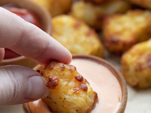 Giant Cheesy Tater Tots - Tornadough Alli