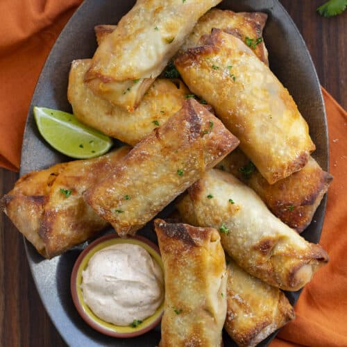 Air Fryer Southwest Egg Rolls - I Am Homesteader