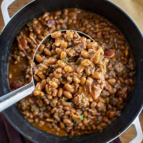 Best Ever Crock Pot Cowboy Beans