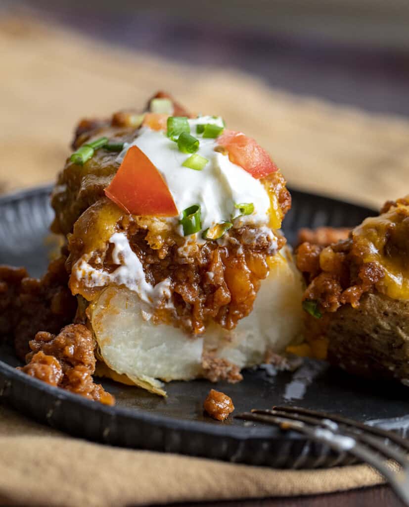Sloppy Joe Baked Potato I Am Homesteader