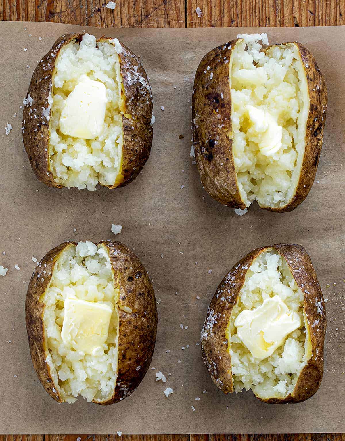Baked Potatoes Made in an Air Fryer