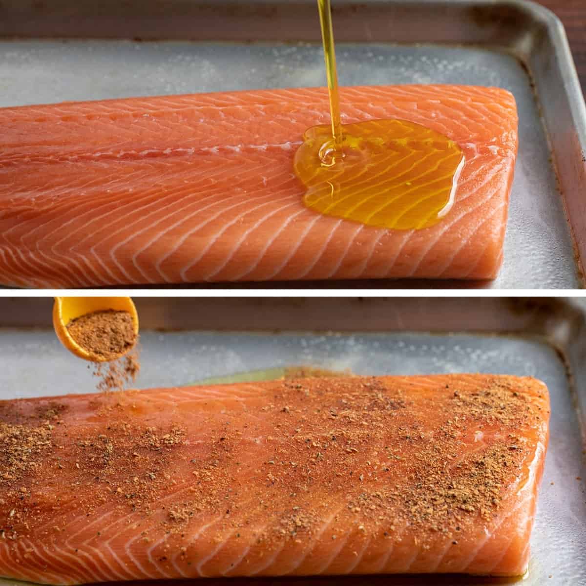 Preparing Salmon for Blackened Salmon