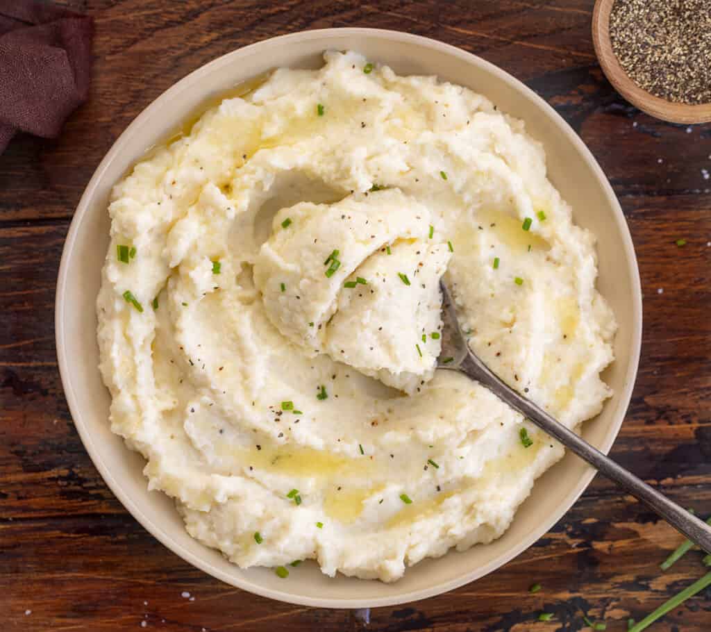 Cauliflower Mashed Potatoes - I Am Homesteader