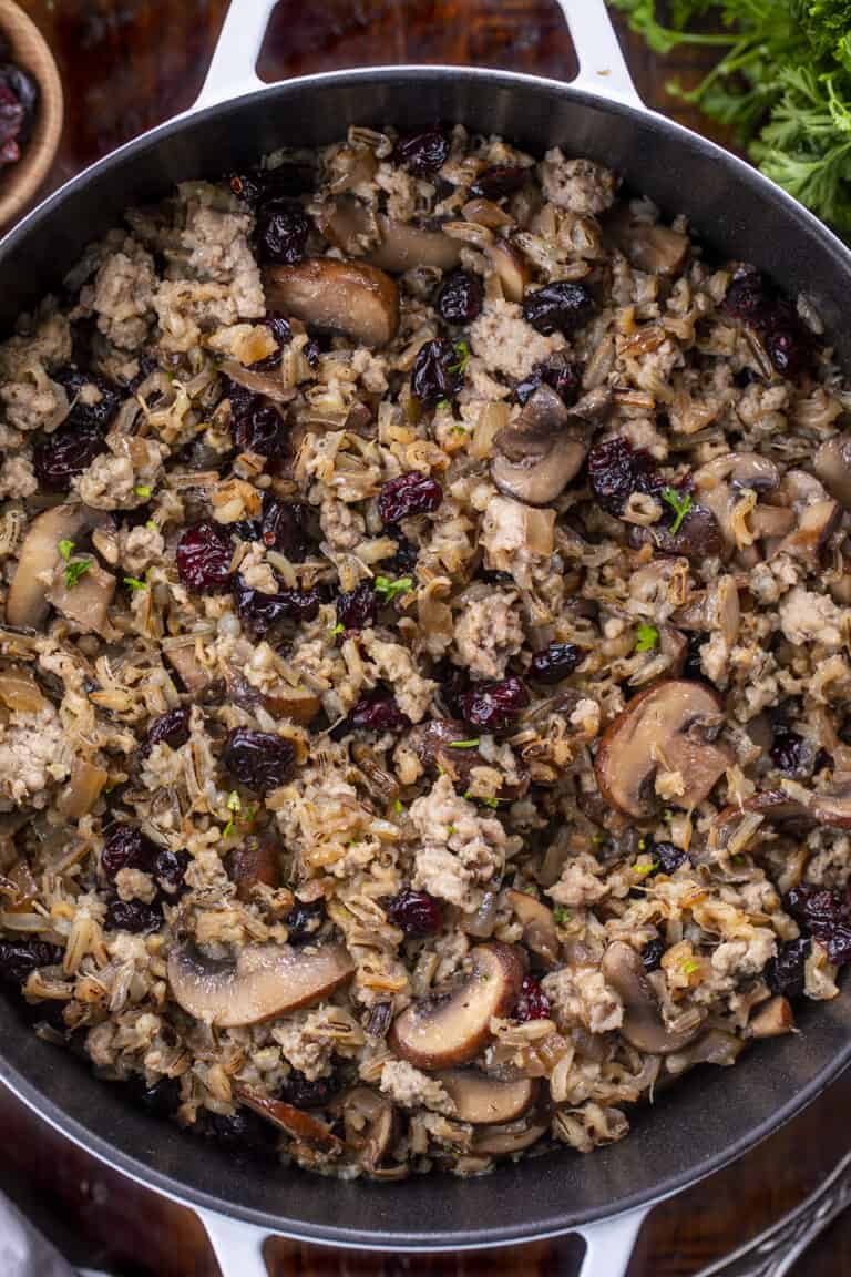 Thanksgiving Wild Rice - I Am Homesteader