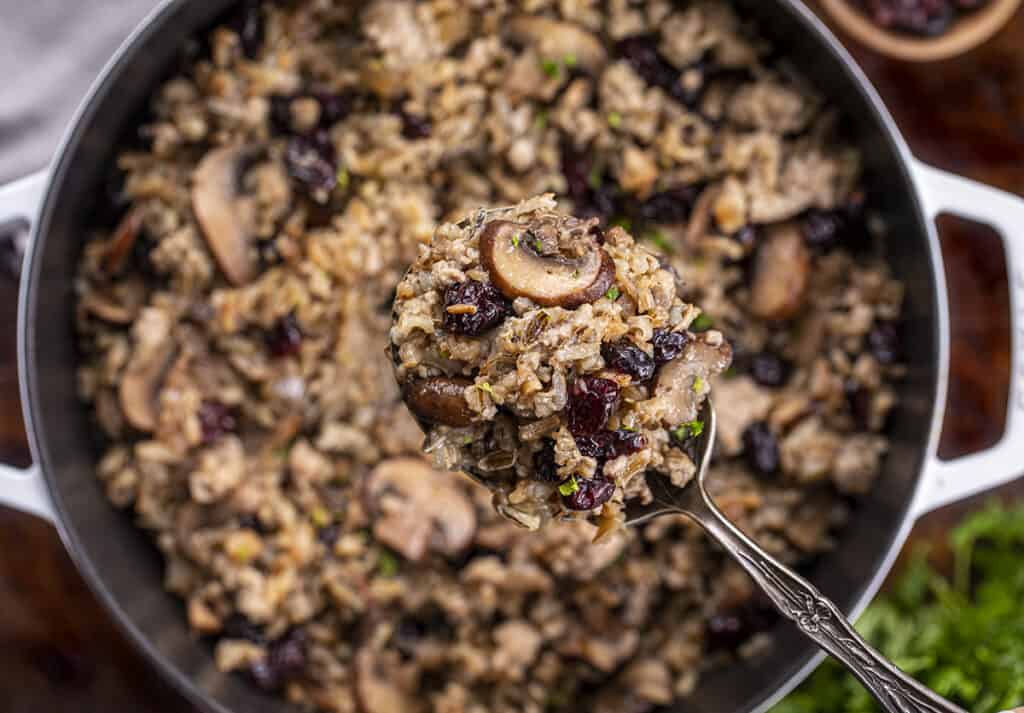 Thanksgiving Wild Rice - I Am Homesteader