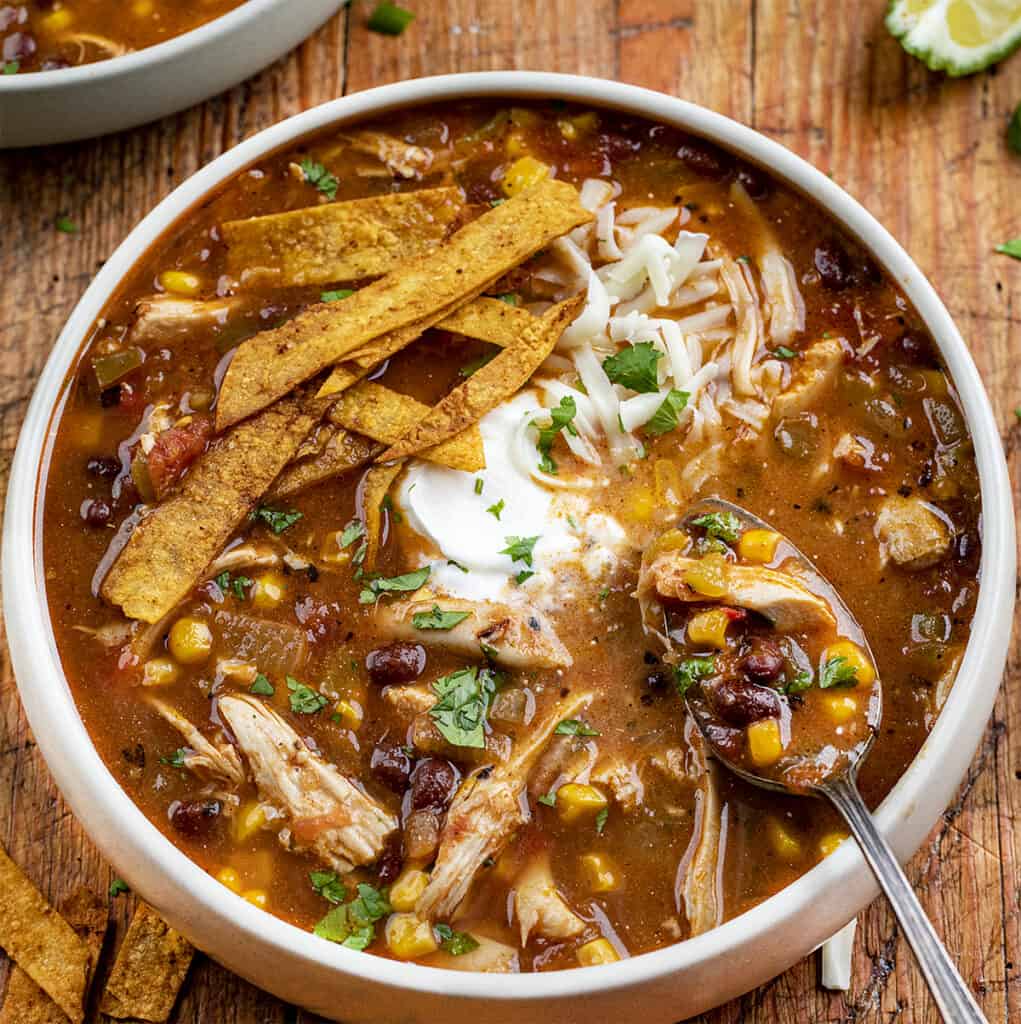 Chicken Tortilla Soup - I Am Homesteader