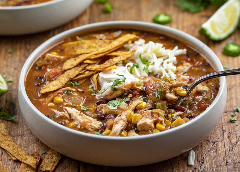 Chicken Tortilla Soup - I Am Homesteader