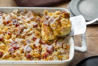 Monte Cristo Breakfast Casserole - I Am Homesteader