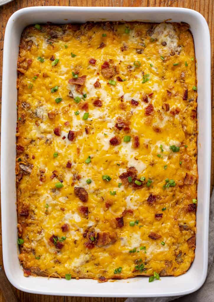 Roasted Potato Breakfast Casserole - I Am Homesteader