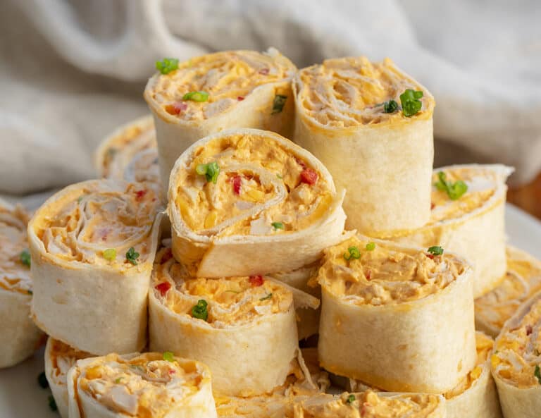 Buffalo Chicken Pinwheels - I Am Homesteader