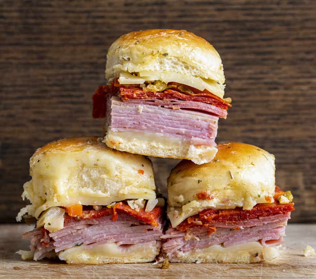 Italian Sliders - I Am Homesteader