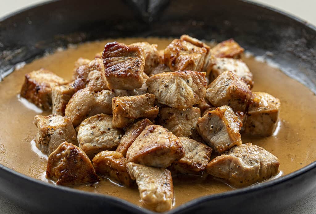 Garlic Pork Bites I Am Homesteader