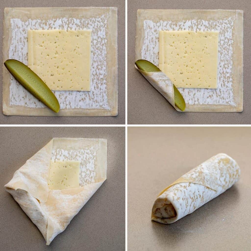 Air Fryer Pickle Egg Rolls I Am Homesteader