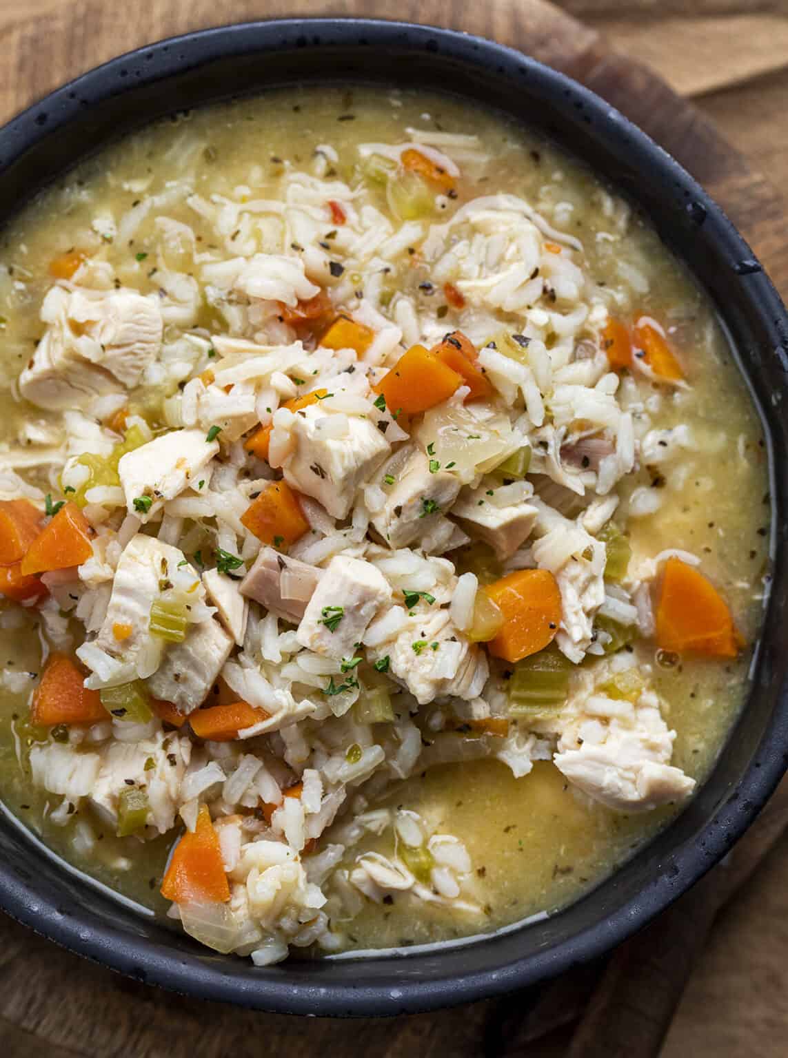 Chicken and Rice Soup I Am Homesteader