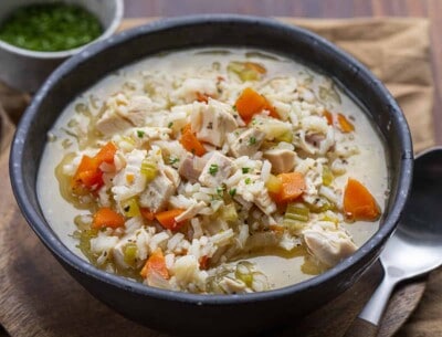 Chicken and Rice Soup - I Am Homesteader