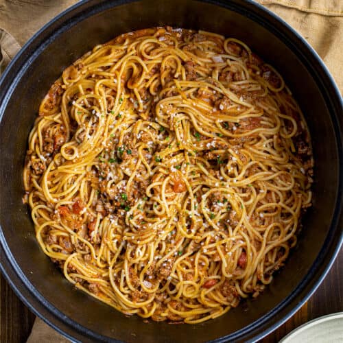 One Pot Spaghetti - I Am Homesteader
