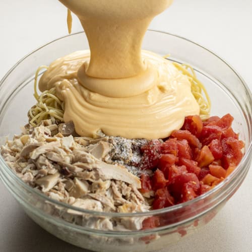 Chicken Spaghetti Mac and Cheese I Am Homesteader