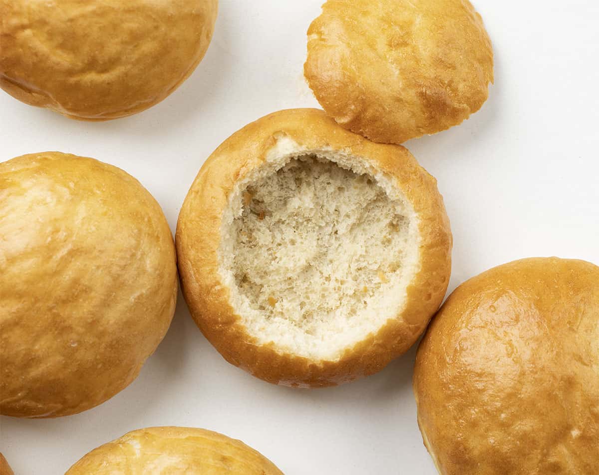 Bread Machine Bread Bowls - A Pretty Life In The Suburbs