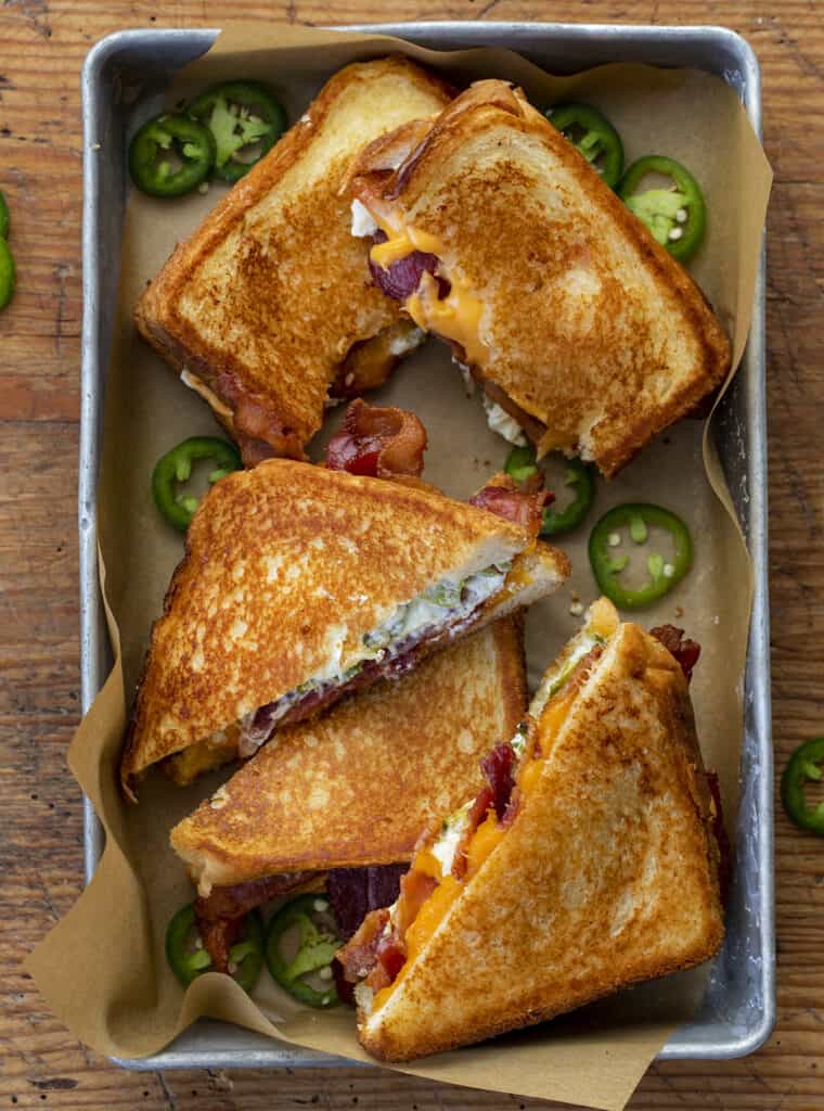 Roasted Jalapeno Popper Grilled Cheese I Am Homesteader
