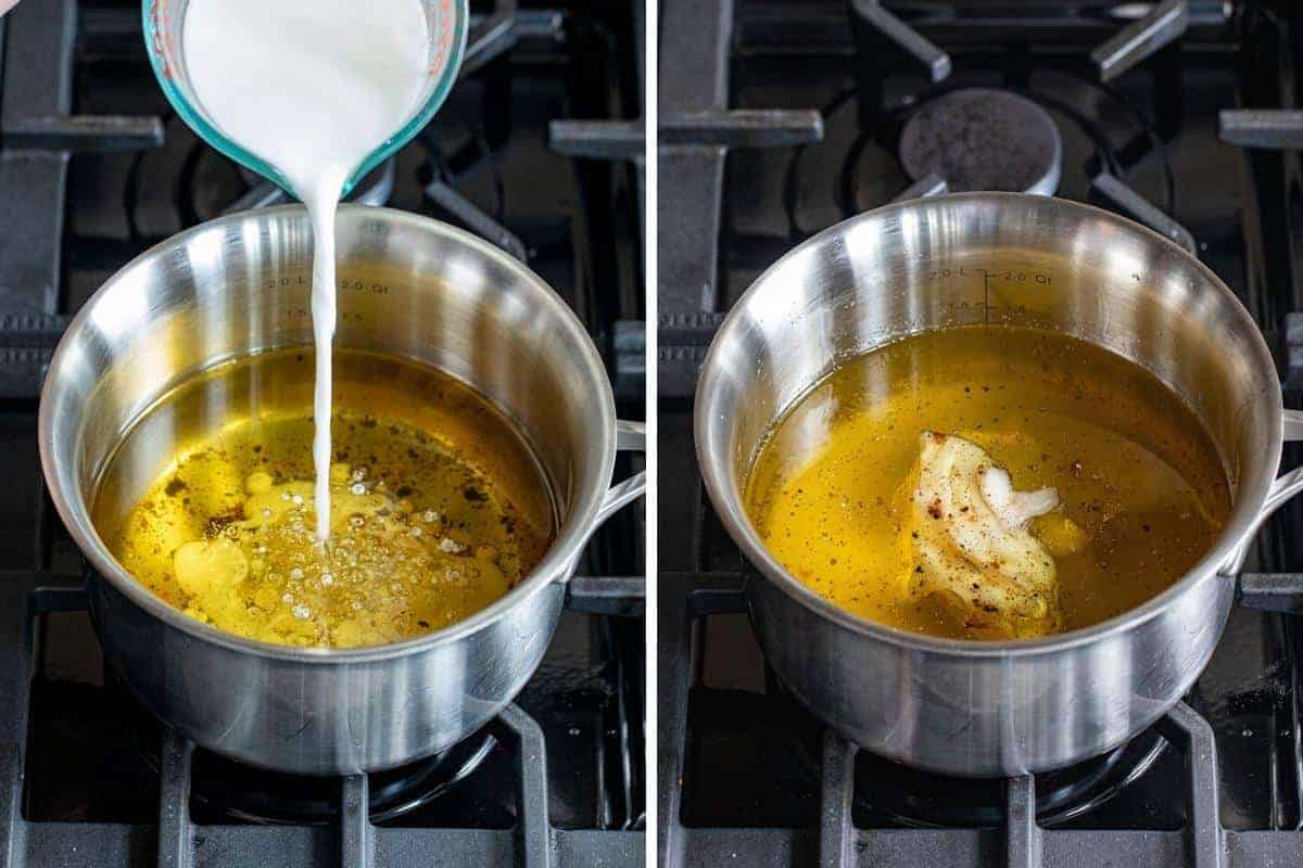 Steps for Clarifying Cooking Oil So It Can Be Reused with a Cornstarch Slurry. How to Clean Used Cooking Oil.