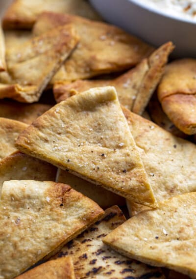 Pita Chips - I Am Homesteader