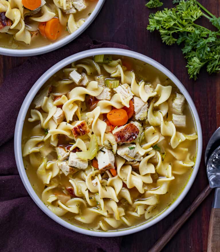 Turkey Noodle Soup I Am Homesteader