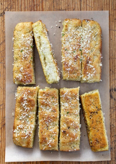 Focaccia Breadsticks - I Am Homesteader