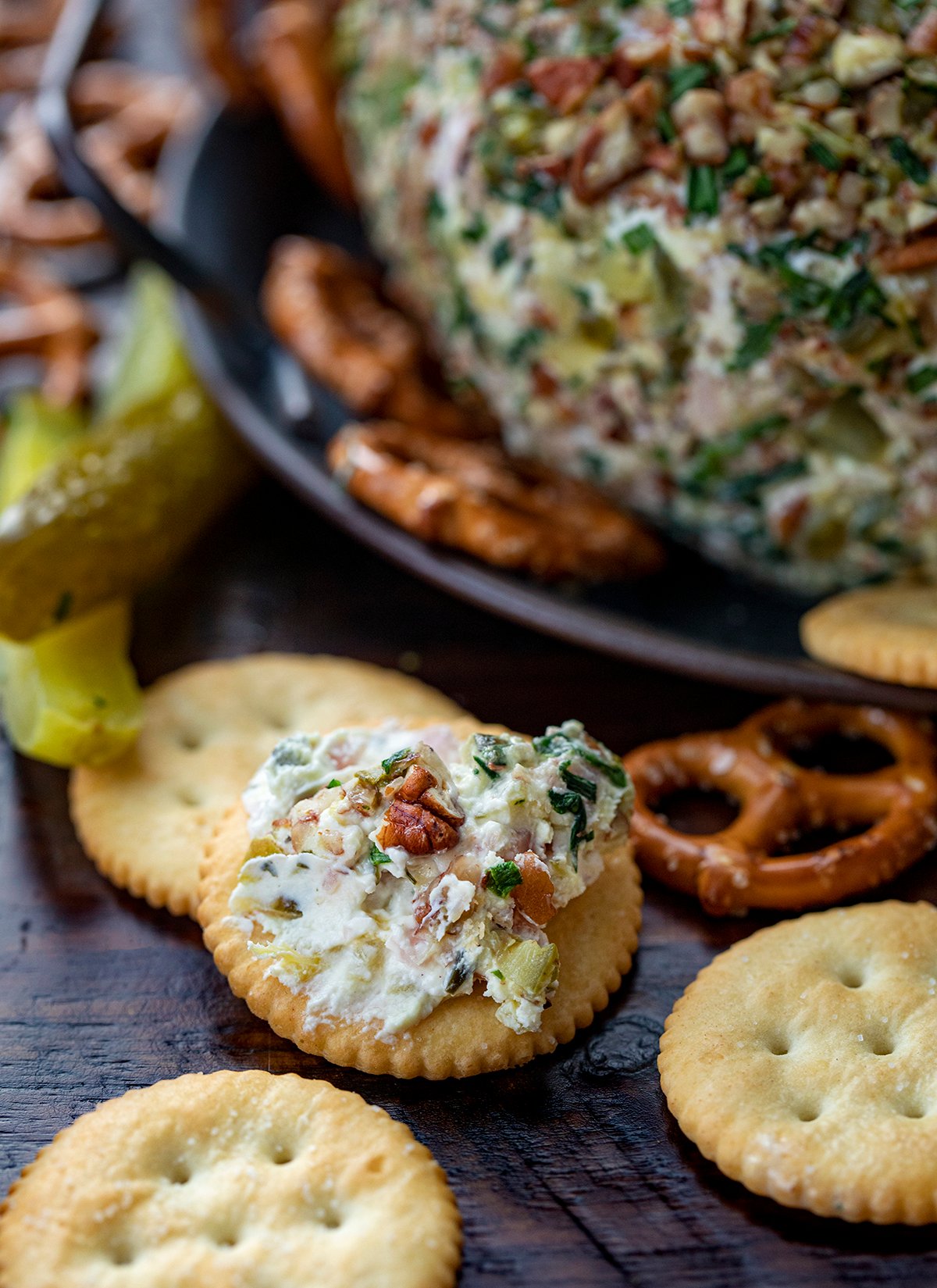 Dill Pickle Cheese Ball - I Am Homesteader