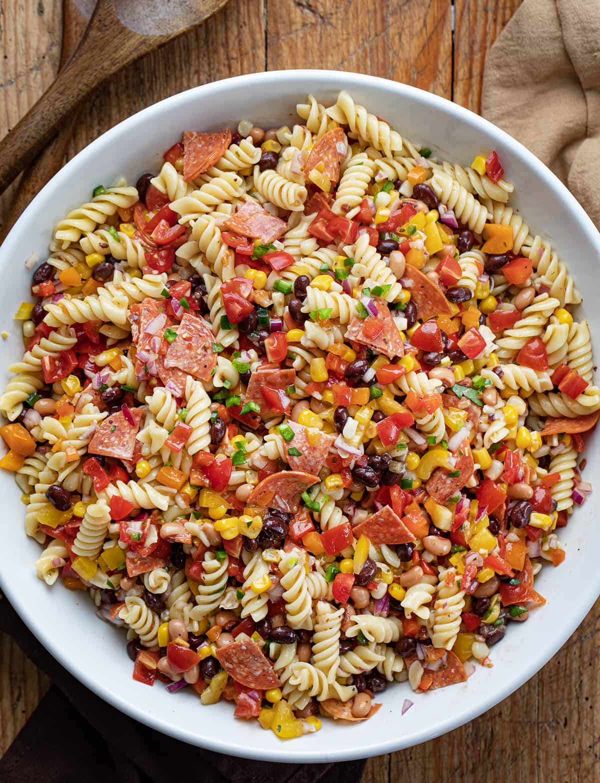 Cowboy Caviar Pasta Salad