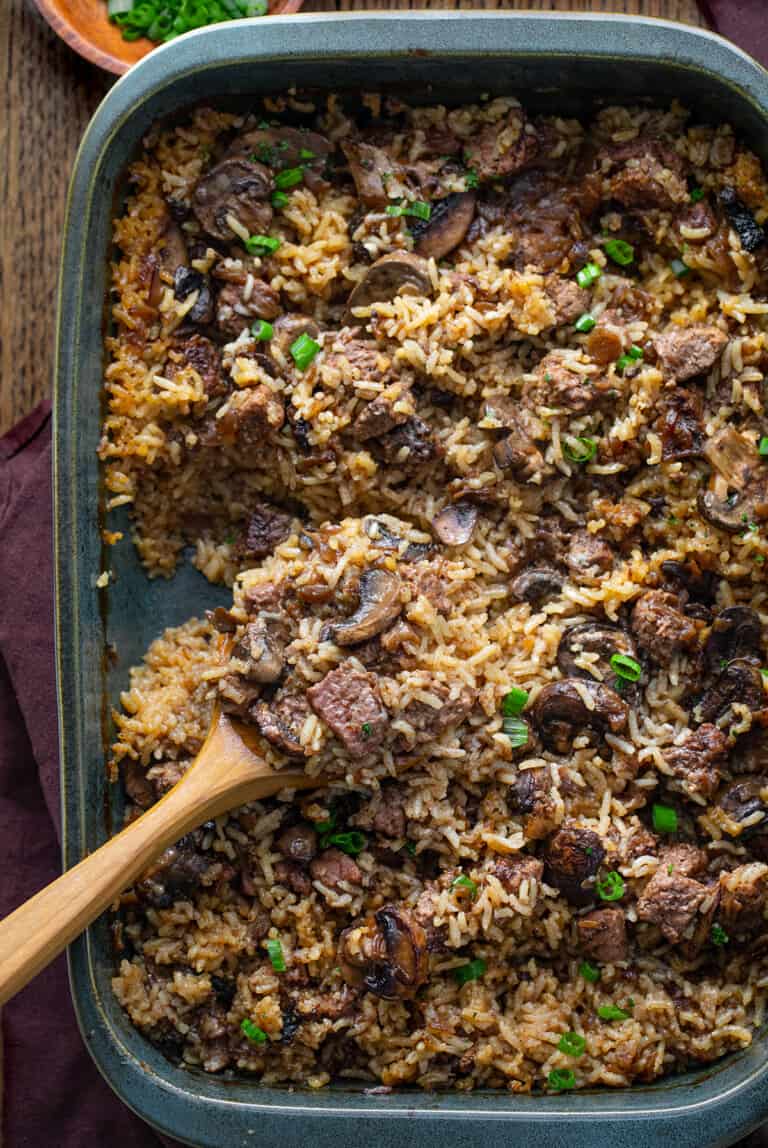 Cube Steak Mushroom Casserole I Am Homesteader