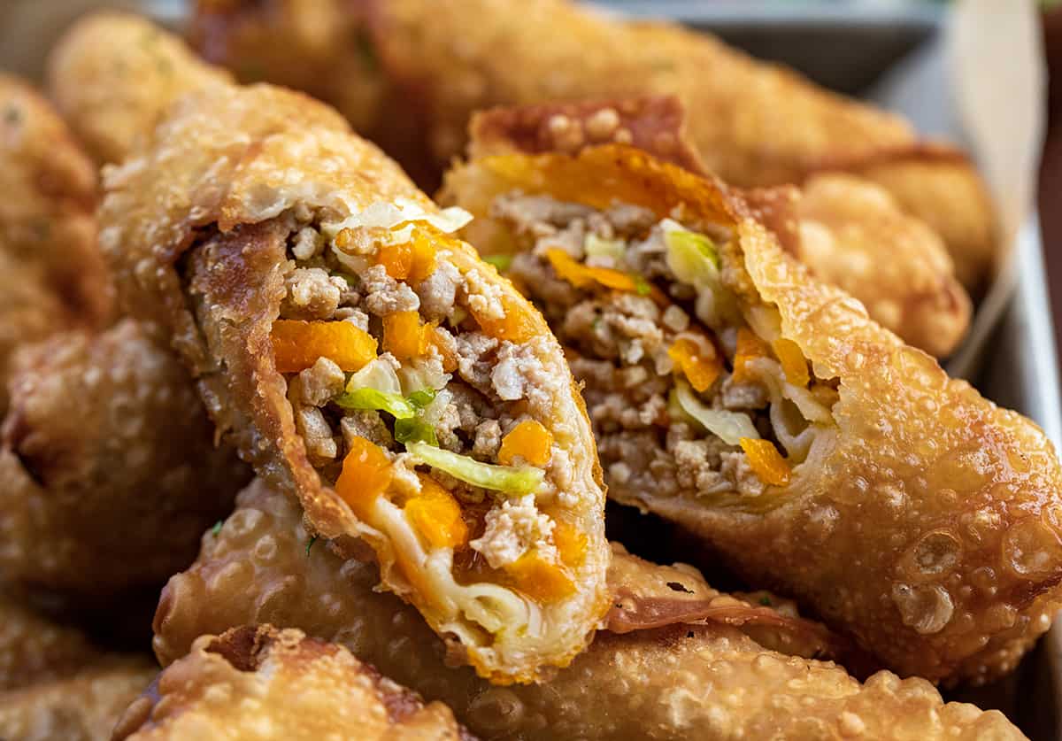 Homemade Egg Roll Wrappers (Just 3 Ingredients!) 