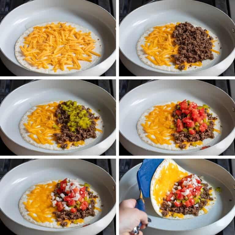 Cheeseburger Quesadilla I Am Homesteader