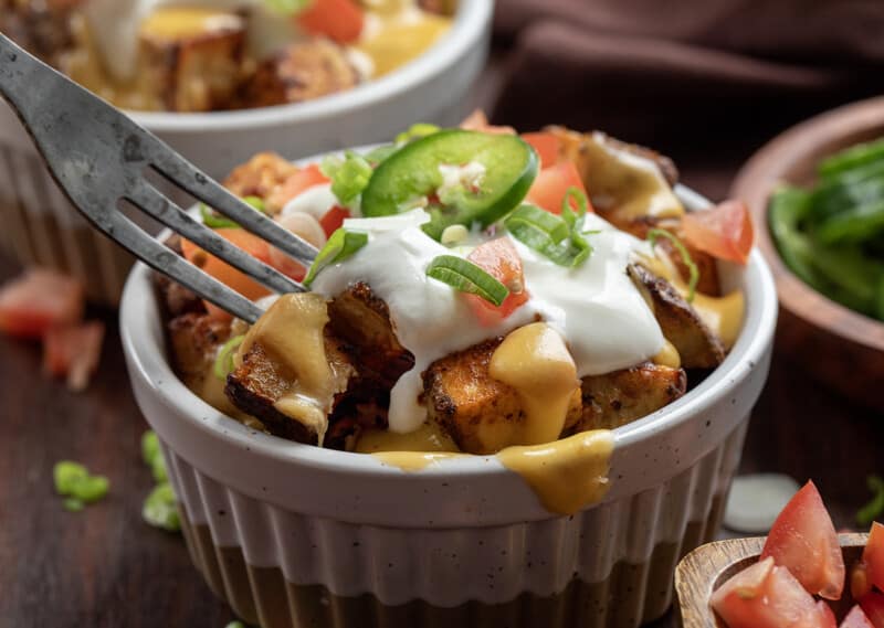 Cheesy Fiesta Potatoes I Am Homesteader