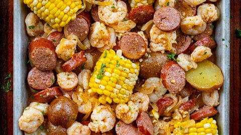 Sheet Pan Shrimp Boil